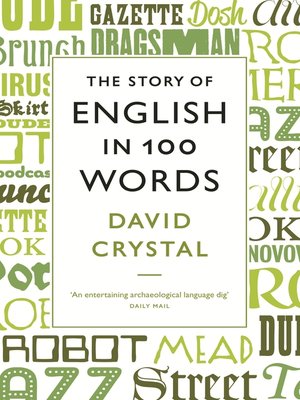 cover image of The Story of English in 100 Words